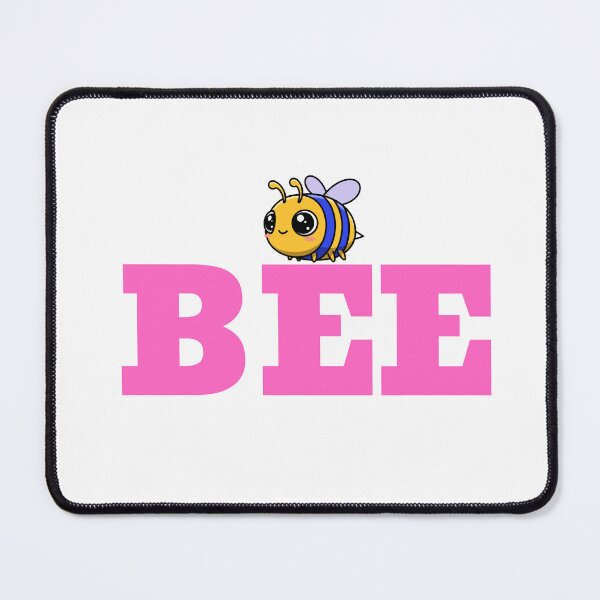 Item preview, Bumble Buzz - Cute Bee with Pink "BEE" Word Art designed and sold by Love3Happy.