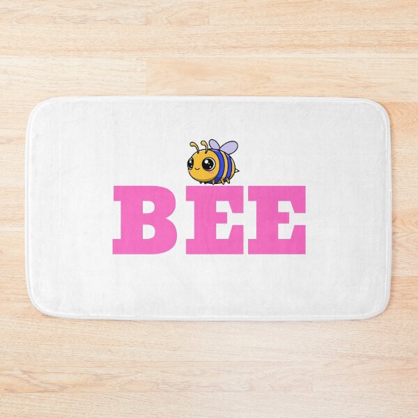 Item preview, Bumble Buzz - Cute Bee with Pink "BEE" Word Art designed and sold by Love3Happy.