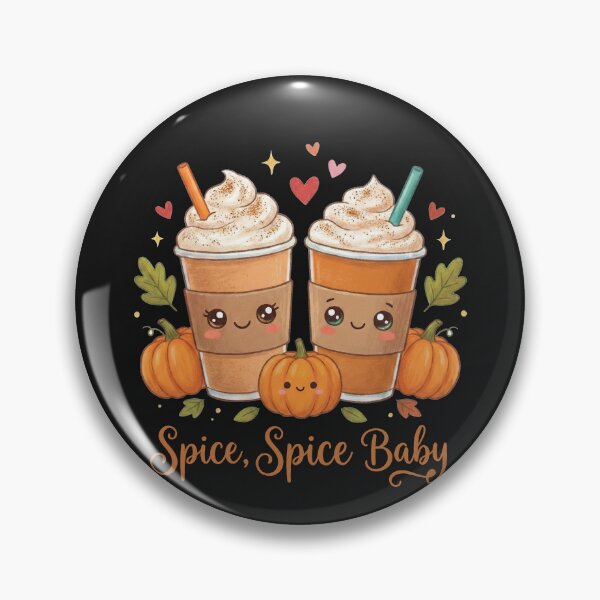 Item preview, Spice Spice Baby Cute Pumpkin Spice Latte Fall Coffee Pun designed and sold by AdyKurniawan.