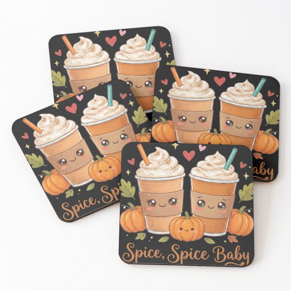 Item preview, Spice Spice Baby Cute Pumpkin Spice Latte Fall Coffee Pun designed and sold by AdyKurniawan.