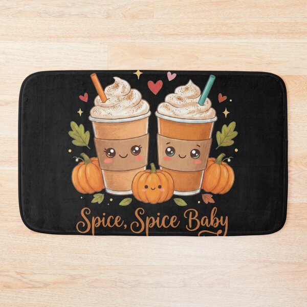 Item preview, Spice Spice Baby Cute Pumpkin Spice Latte Fall Coffee Pun designed and sold by AdyKurniawan.