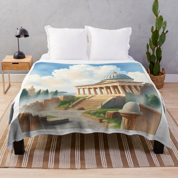 Item preview, Ancient Rome Watercolor Scene designed and sold by sharon1210.