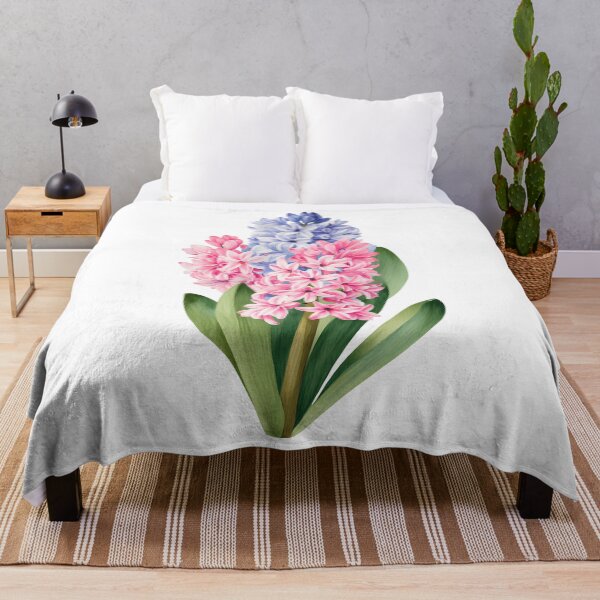 Item preview, Watercolor Hyacinth Bloom designed and sold by BobaBunny76.