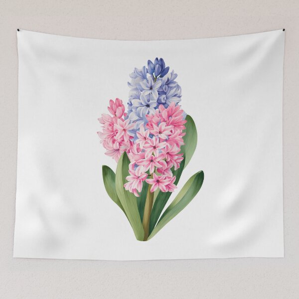 Artikelvorschau, Aquarell-Hyazinthenblüte entworfen und verkauft von BobaBunny76.