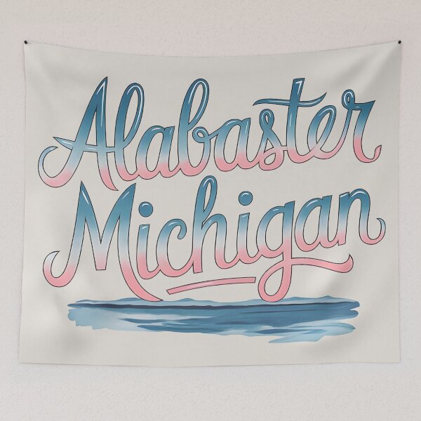 Item preview, Alabaster, Michigan, Alabaster MI, Alabaster Michigan designed and sold by MoMidoStore.