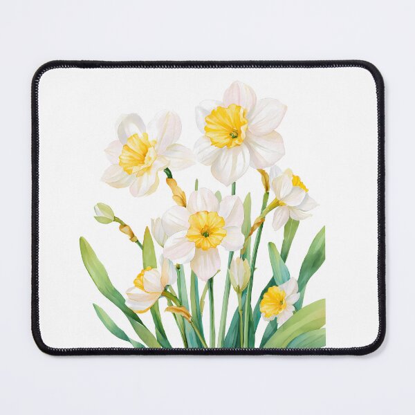 Item preview, Watercolor Daffodil Delight designed and sold by BobaBunny76.