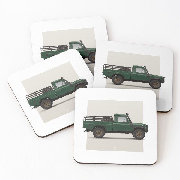 Item preview, Coniston Green Defender 110 HCPU - Automotive Illustration designed and sold by Jalan Jalan Sore.