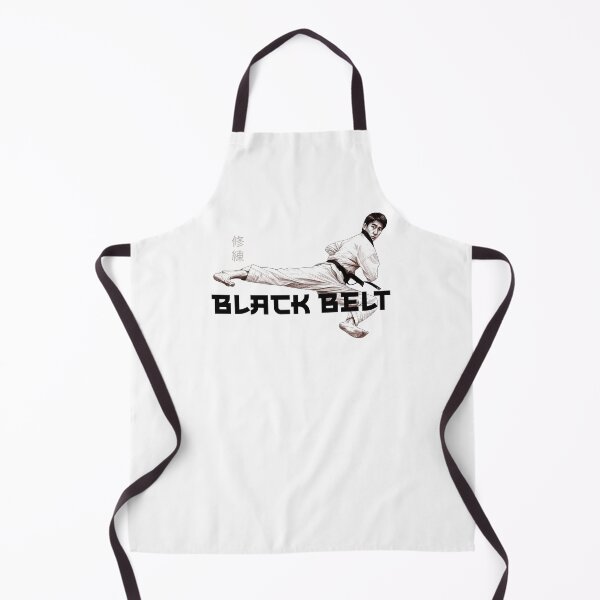 Item preview, Black Belt – Flying Side Kick Martial Arts Illustration designed and sold by SearsCreative.