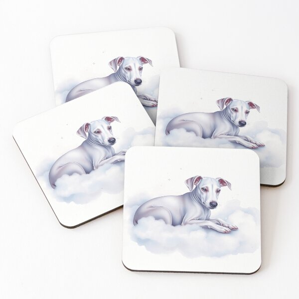Item preview, Lavender Whippet on Clouds designed and sold by sharon1210.