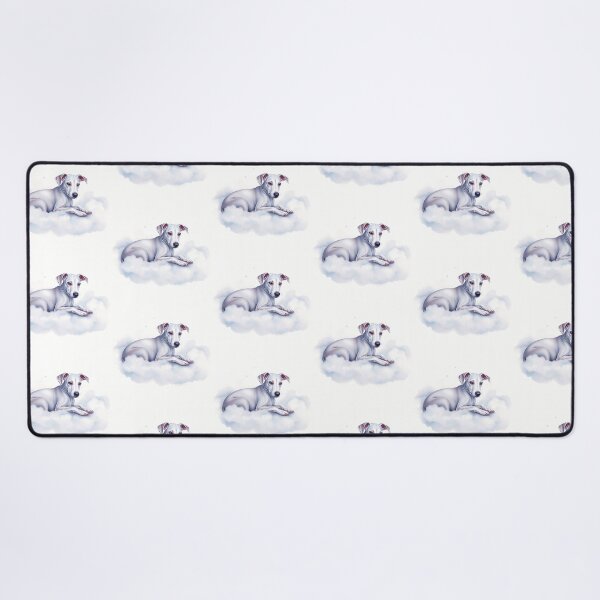 Item preview, Lavender Whippet on Clouds designed and sold by sharon1210.