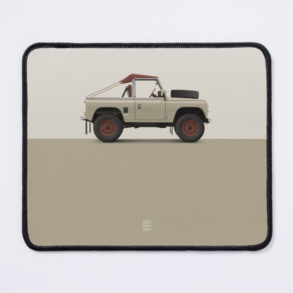 Item preview, Sahara Dust Defender 90 - Automotive Illustration designed and sold by Jalan Jalan Sore.