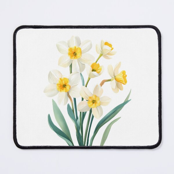 Item preview, Watercolor Daffodil Delight designed and sold by BobaBunny76.