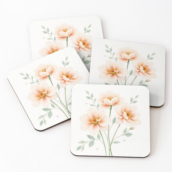 Item preview, Delicate Aftersun Watercolor Flowers designed and sold by sharon1210.