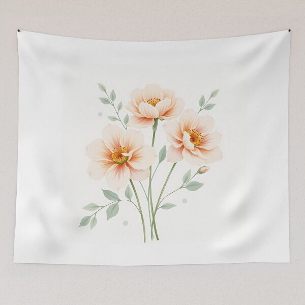 Item preview, Delicate Aftersun Watercolor Flowers designed and sold by sharon1210.
