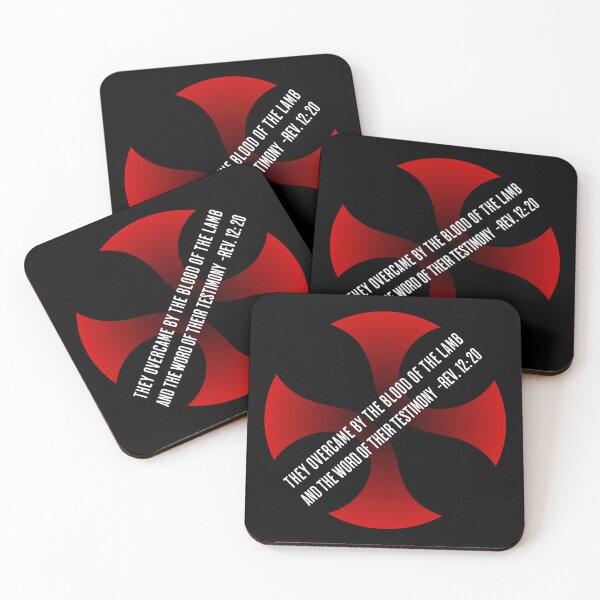 Item preview, They Overcame By the Blood Christian designed and sold by Sachie's Studio.