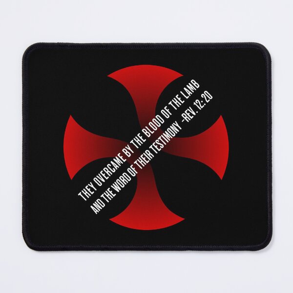 Item preview, They Overcame By the Blood Christian designed and sold by Sachie's Studio.