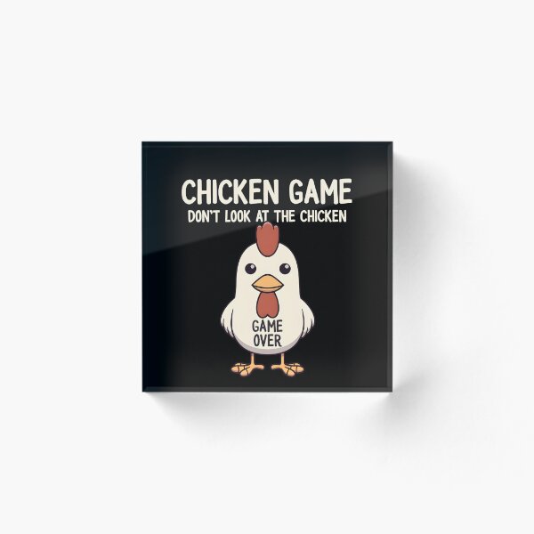 Item preview, Chicken Game Don't Look At The Chicken designed and sold by Clauxel.