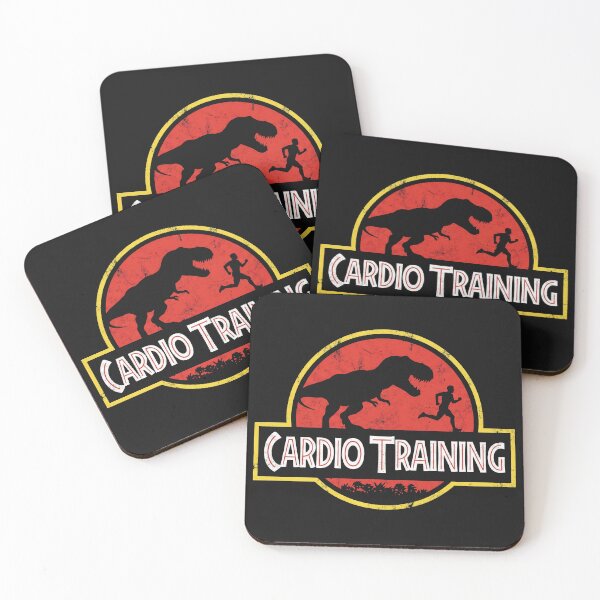 Item preview, Cardio Training T-Rex Funny Fitness designed and sold by AdyKurniawan.