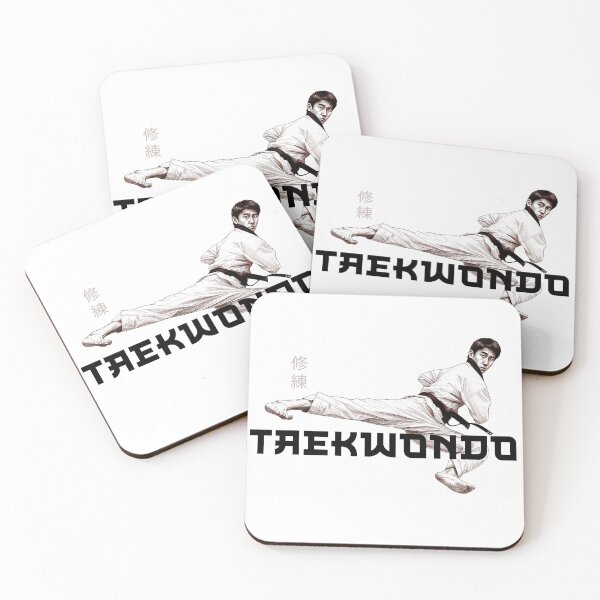 Item preview, Taekwondo – Flying Side Kick Martial Arts Illustration designed and sold by SearsCreative.