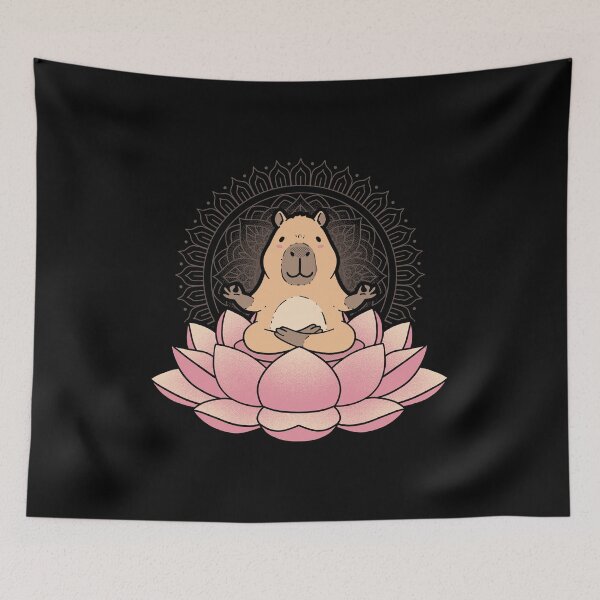 Item preview, Zen Capybara designed and sold by GODZILLARGE.