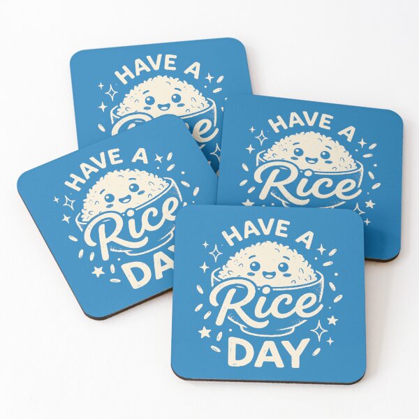 Item preview, Have a Rice Day - Cute Kawaii Food Pun designed and sold by AdyKurniawan.