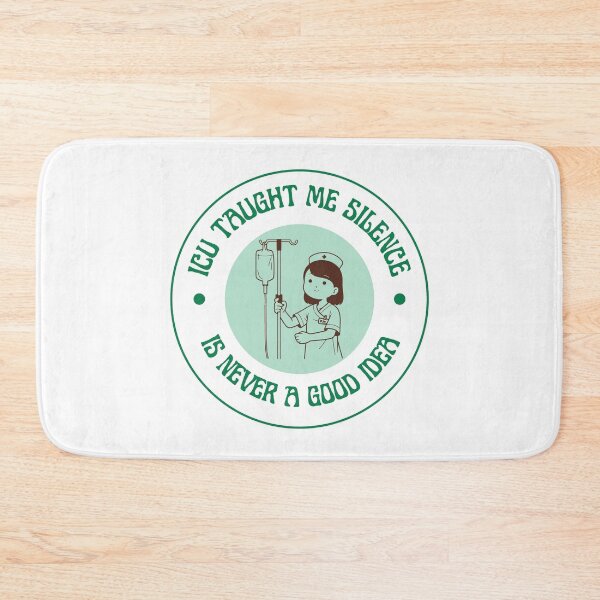 Item preview, ICU Taught Me Silence Is Never a Good Sign designed and sold by Common Mood.