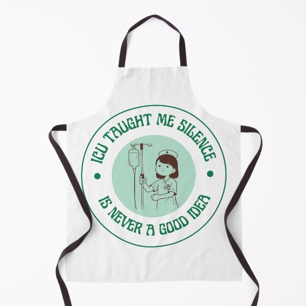 Item preview, ICU Taught Me Silence Is Never a Good Sign designed and sold by Common Mood.