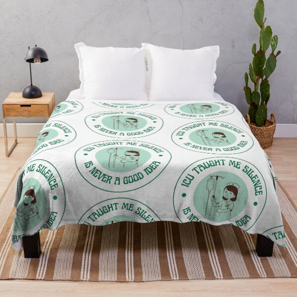 Item preview, ICU Taught Me Silence Is Never a Good Sign designed and sold by Common Mood.