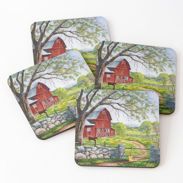 Item preview, The Beauty Of The Red Barn designed and sold by JonnaHurmerinta.