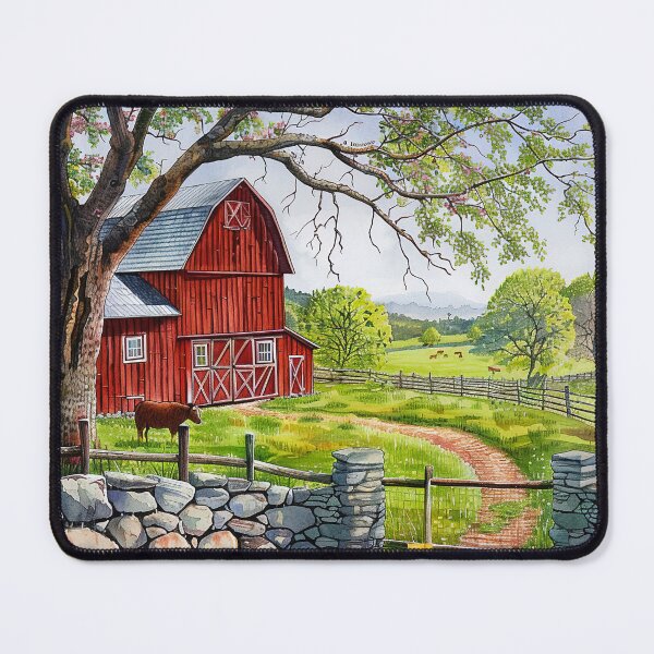 Item preview, The Beauty Of The Red Barn designed and sold by JonnaHurmerinta.