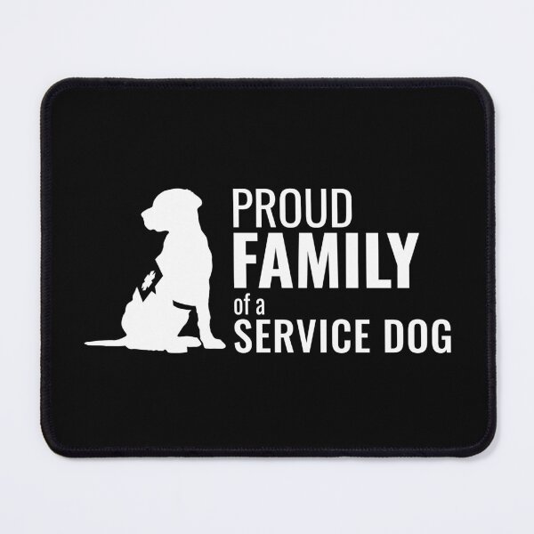 Item preview, Proud Family of a Service Dog Labrador designed and sold by ZenPandaPi.