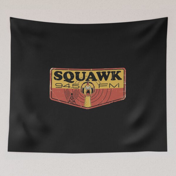 Item preview, Retro Squawk FM Radio 1984 Style designed and sold by AdyKurniawan.