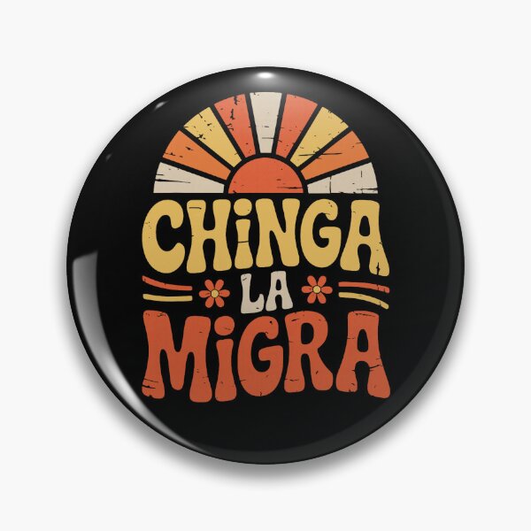 Item preview, Chinga La Migra Immigration Floral Flowers designed and sold by RobertKnow.