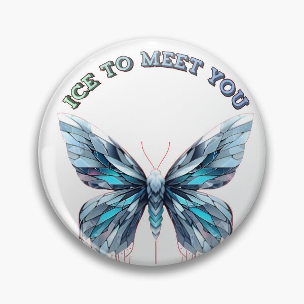 Item preview, Luminous Glacier Moth: Aliencore Radiant Crystal Insect Art designed and sold by HopeAndHustle.