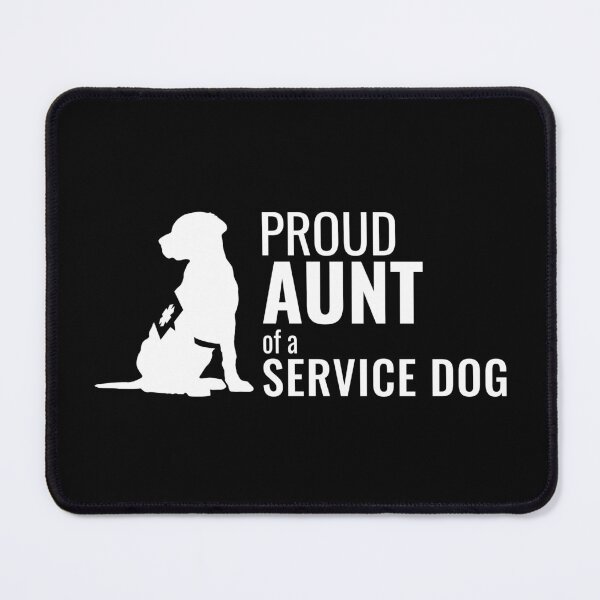 Item preview, Proud Aunt of a Service Dog Labrador designed and sold by ZenPandaPi.