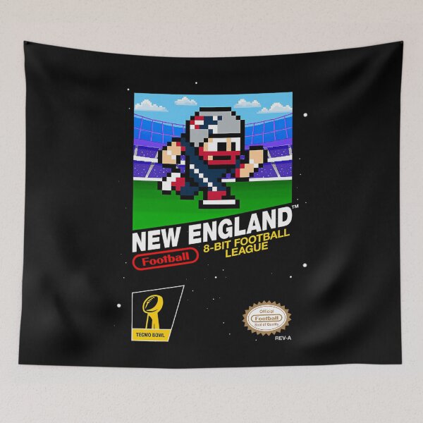 Item preview, New England Patriots 8-Bit Videogames designed and sold by RajelAhmed.