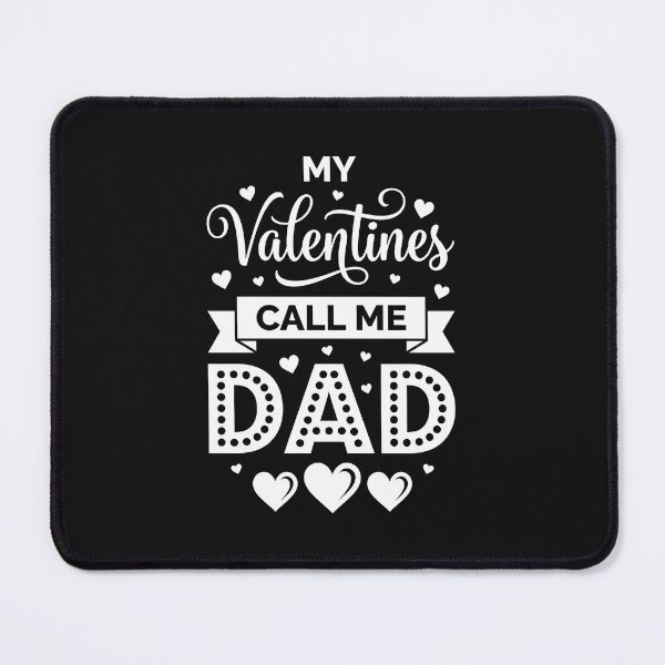 Item preview, My Valentines Call Me Dad Heart Typography designed and sold by AdyKurniawan.