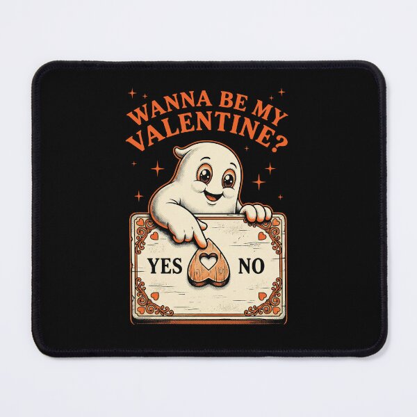 Item preview, spooky Ghost Valentine Retro Spirit Board designed and sold by AdyKurniawan.