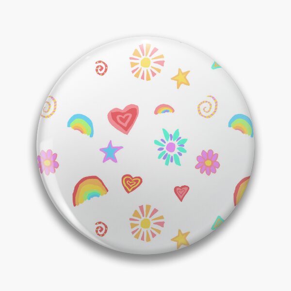 Item preview, Rainbows, hearts, flowers, swirls and sunshine designed and sold by skunkandpumpkin.
