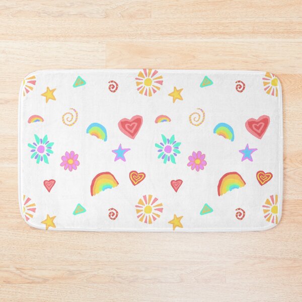 Item preview, Rainbows, hearts, flowers, swirls and sunshine designed and sold by skunkandpumpkin.