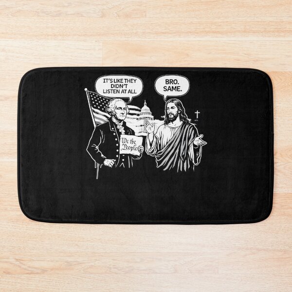 Item preview, George Washington And Jesus Its Like They Arent Even designed and sold by jakaun.