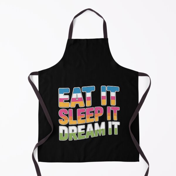 Item preview, Eat It, Sleep It, Dream It Wavy Text Design designed and sold by Peter Stawicki.