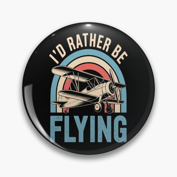 Item preview, Pilot I'd Rather Be Flying Airplane Pilot designed and sold by orlodrake.