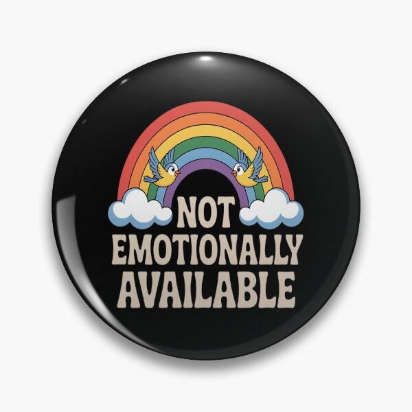 Item preview, Not Emotionally Available Rainbow Dating 80s designed and sold by TeamLequid.