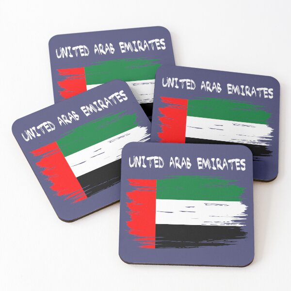 Item preview, UAE Flag Artistic Brush Stroke – Proud Emirati Heritage designed and sold by mashmosh.