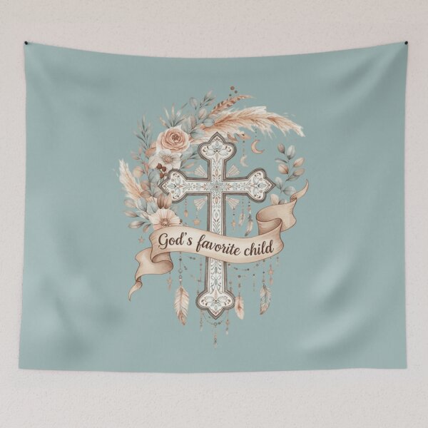 Item preview, God's favorite child  designed and sold by Roxburylane.