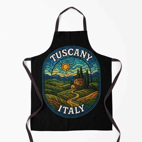 Item preview, Tuscany Italy Europe Stained Glass Travel designed and sold by TomFrontierArt.