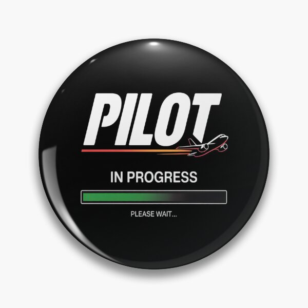 Item preview, Pilot In Progress Future Pilot Aviation Airplane designed and sold by orlodrake.