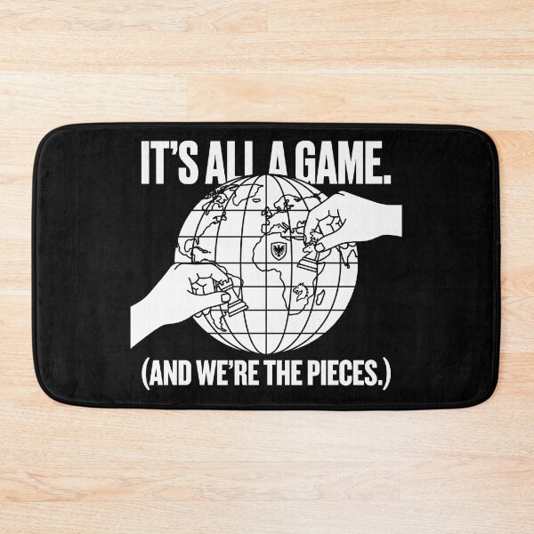 Item preview, It's All A Game - Geopolitics Chess Strategy designed and sold by TextCrew.