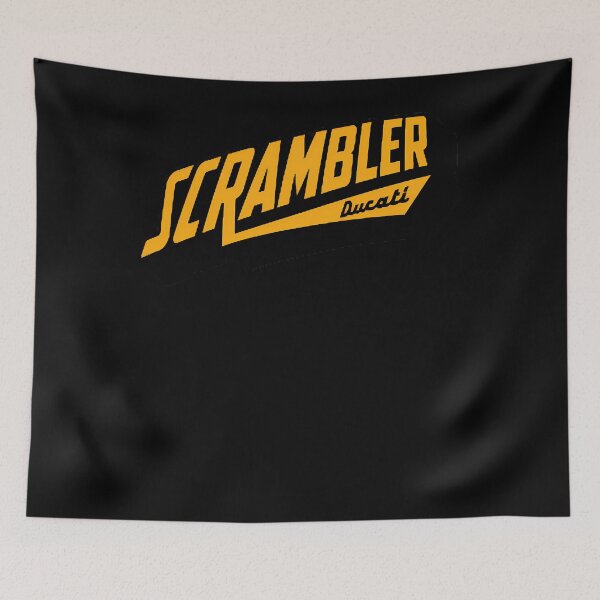 Item preview, Ducatis Scramblers Logo ( Motorcycle ) designed and sold by CATBGM.